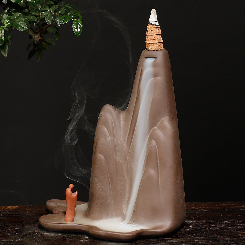 Mountain Theme Meditation Incense Holder