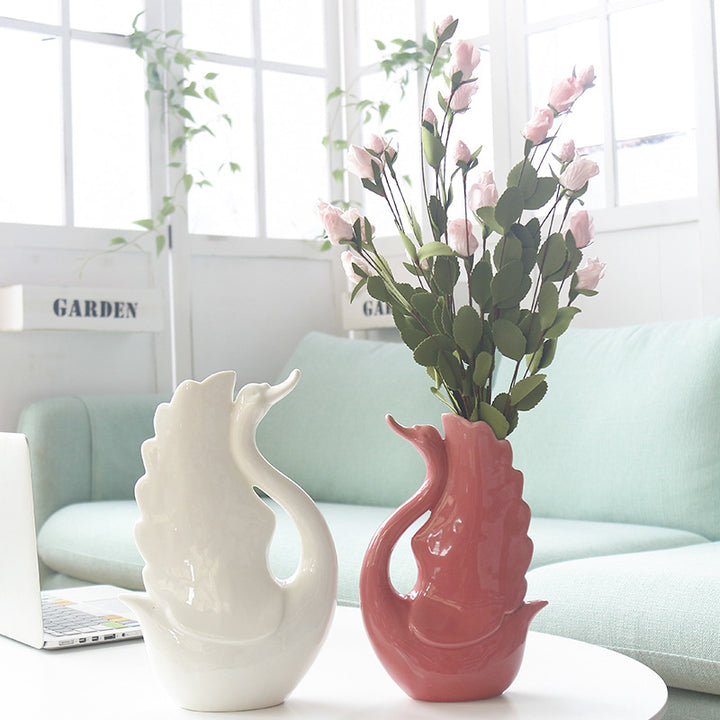 Home Decorative Swan-Shaped Bowlift