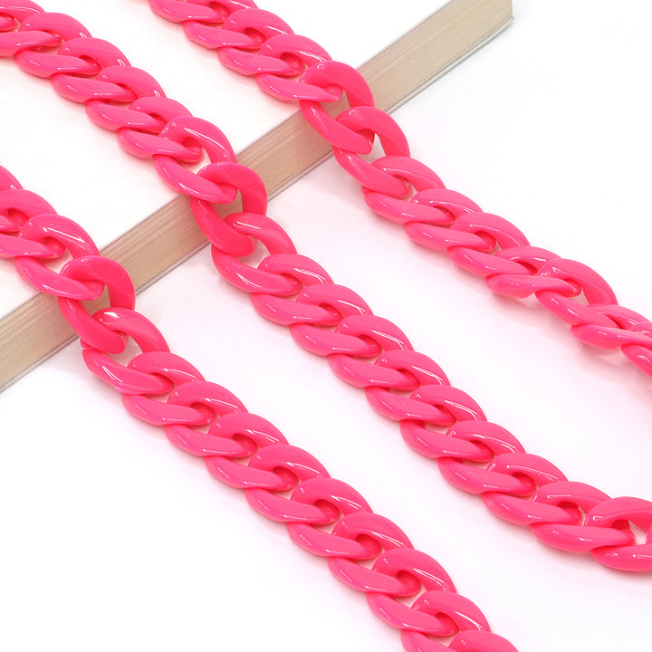 Vibrant Acrylic Eyewear Chain Bowlift
