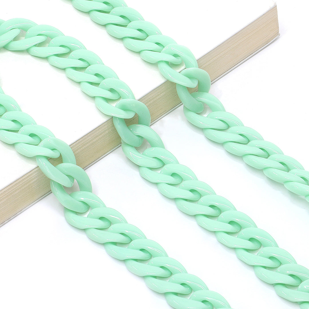 Colorful Oversized Acrylic Eyewear Chain Bowlift