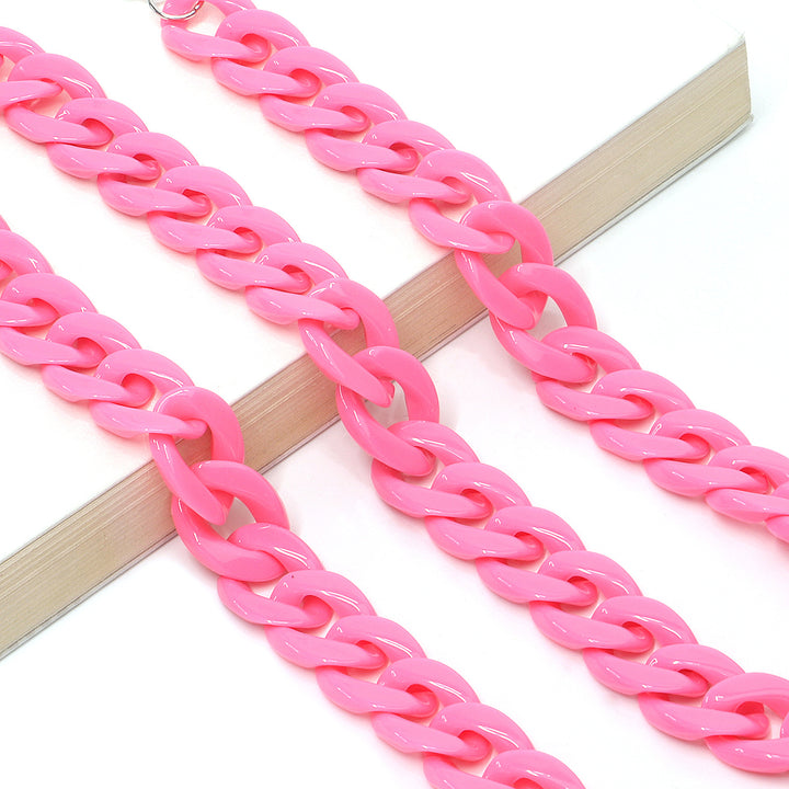 Vibrant Acrylic Eyewear Chain Bowlift