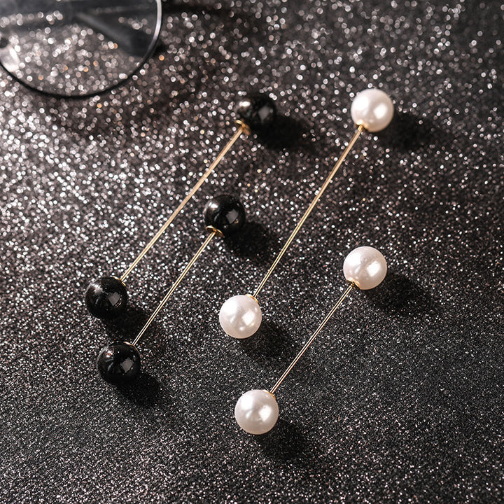 Modern Ball-Stud Brooch Set Bowlift