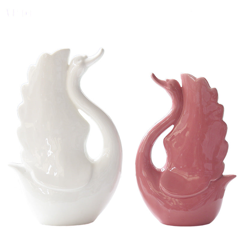 Home Decorative Swan-Shaped Bowlift