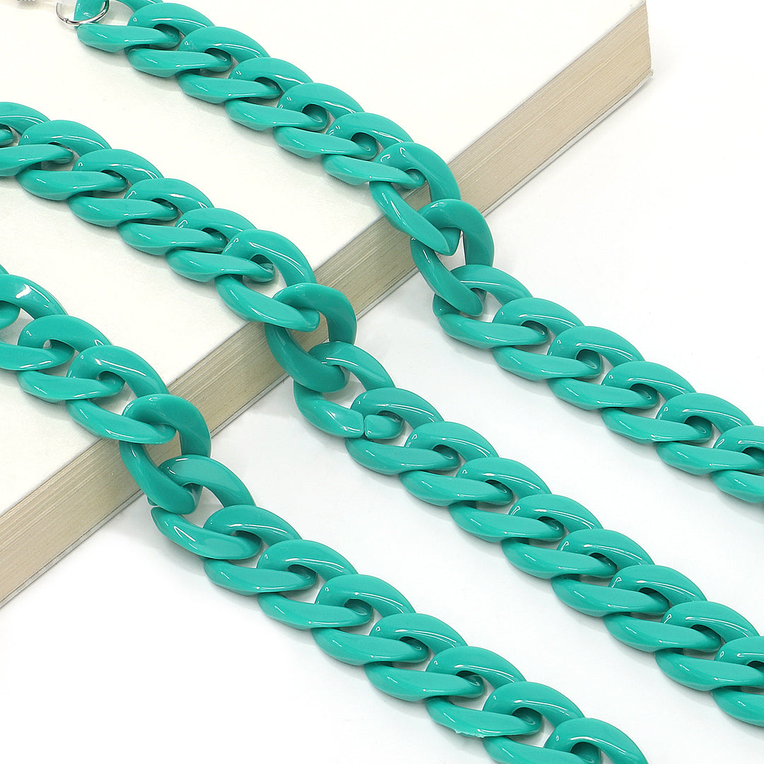 Vibrant Acrylic Eyewear Chain Bowlift