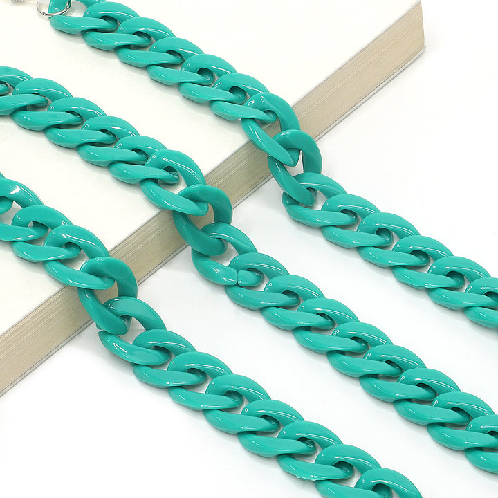 Vibrant Acrylic Eyewear Chain Bowlift