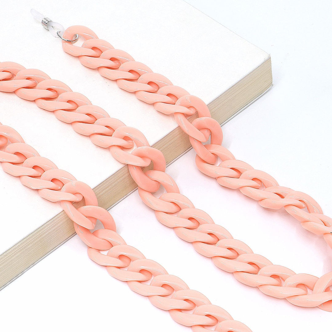 Vibrant Acrylic Eyewear Chain Bowlift