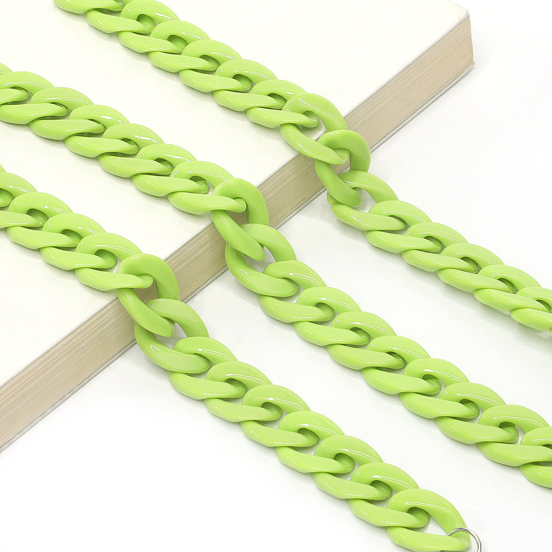 Vibrant Acrylic Eyewear Chain Bowlift