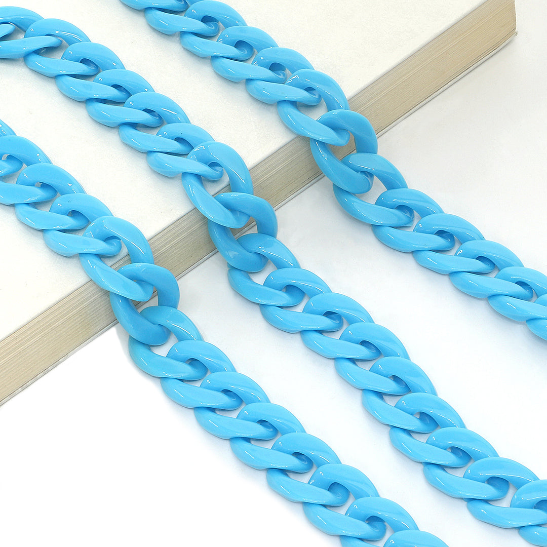 Vibrant Acrylic Eyewear Chain Bowlift