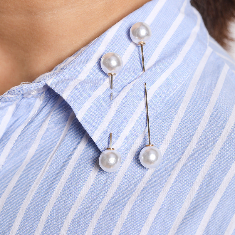 Modern Ball-Stud Brooch Set Bowlift