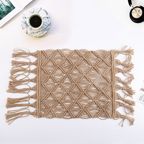 Decorative Macrame Placemat Bowlift