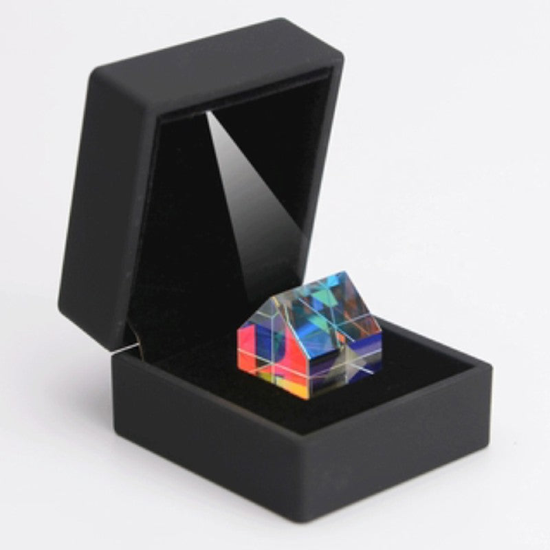 BowLift | Crystal Prism with LED Gift Box, for Teaching, Playing, Photography