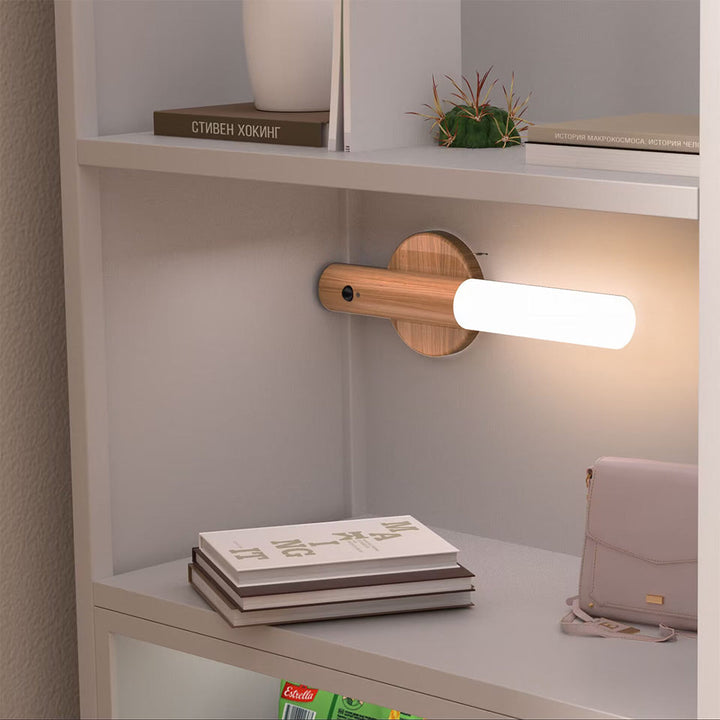 BowLift | Wall Light LED Motion Sensor Wooden Lamp