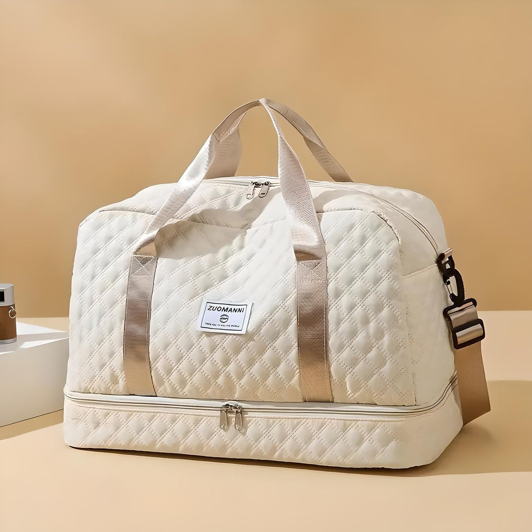 BowLift | Spacious Weekender Duffle Bag | Water-Resistant, Multi-Compartment & Ideal for Short Trips and Gym Sessions