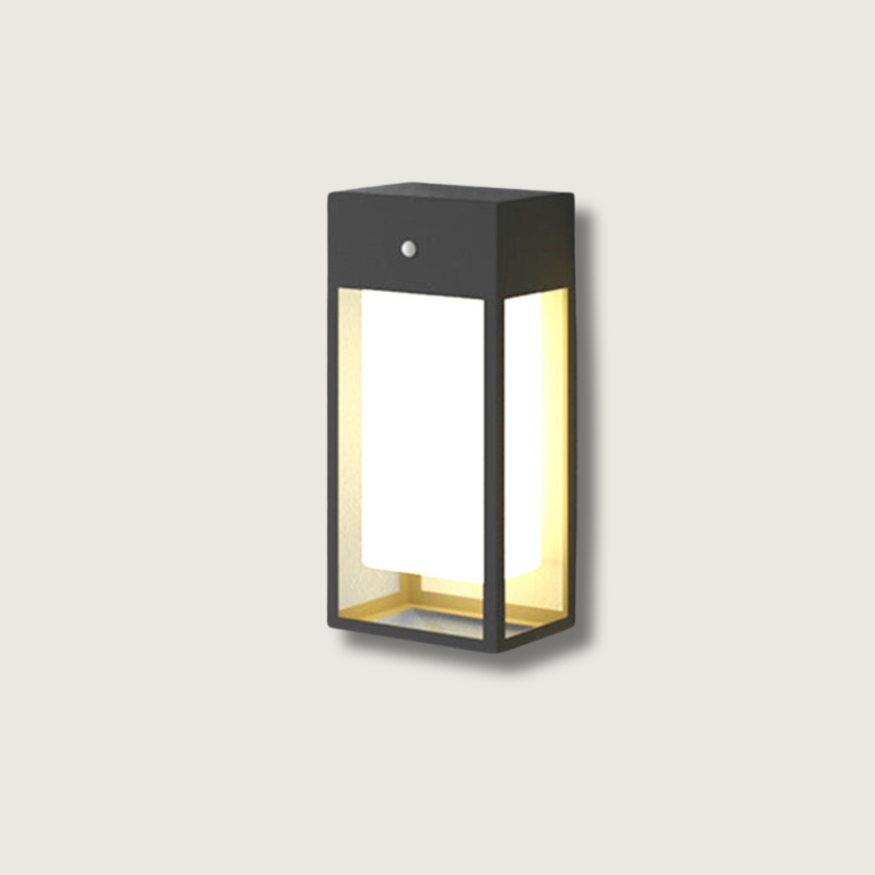 BowLift | SolarAura – Smart Solar Wall Lamp for the Garden