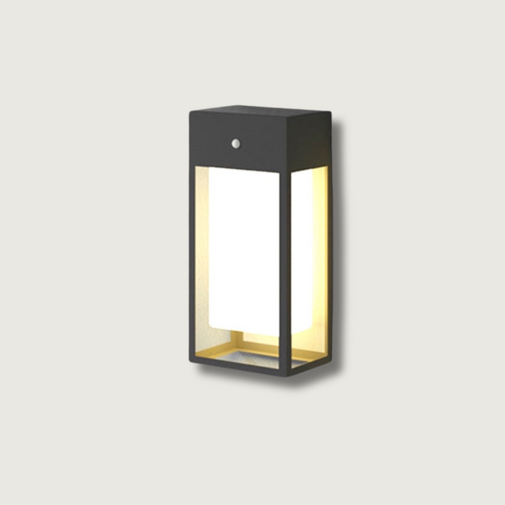 BowLift | SolarAura – Smart Solar Wall Lamp for the Garden