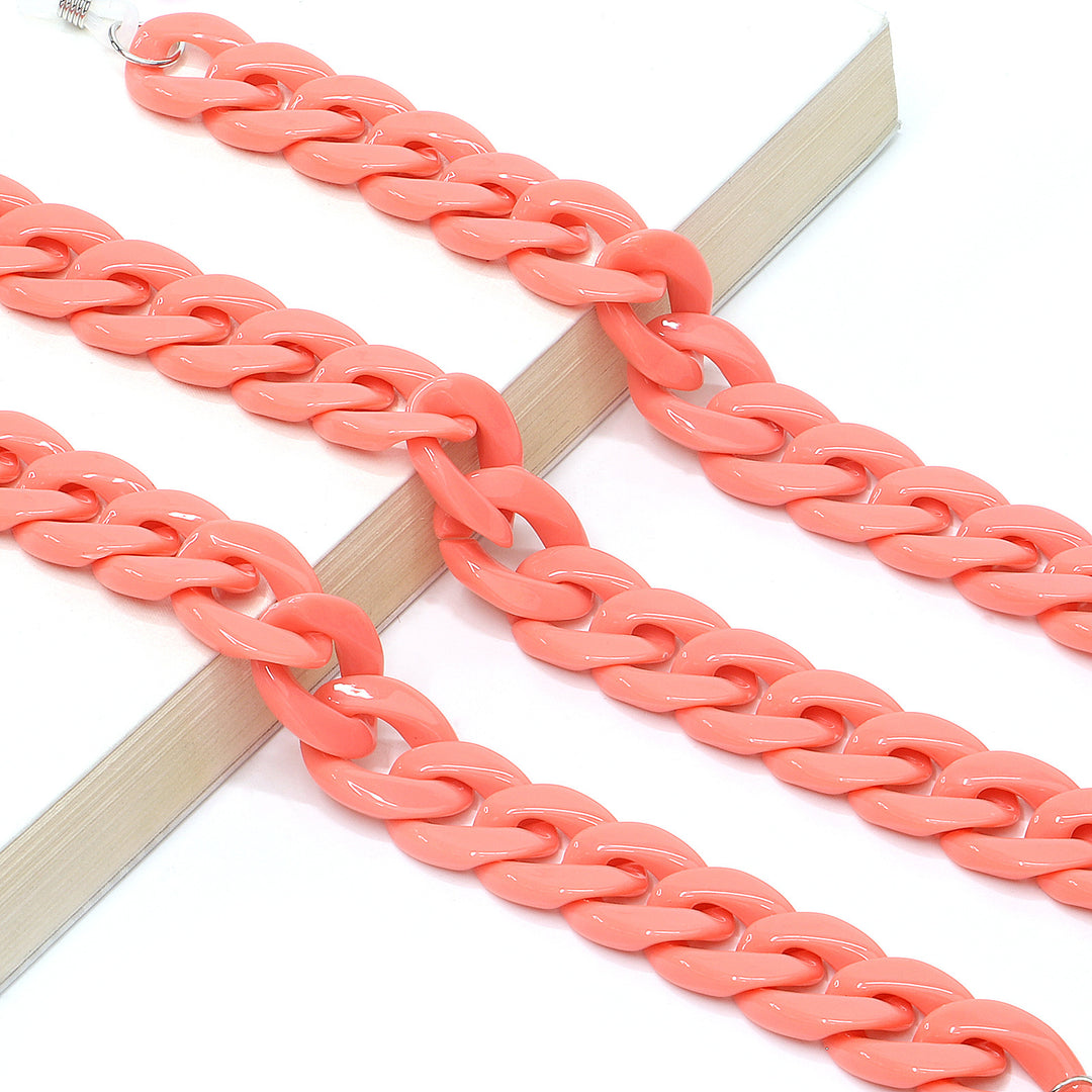 Colorful Oversized Acrylic Eyewear Chain Bowlift