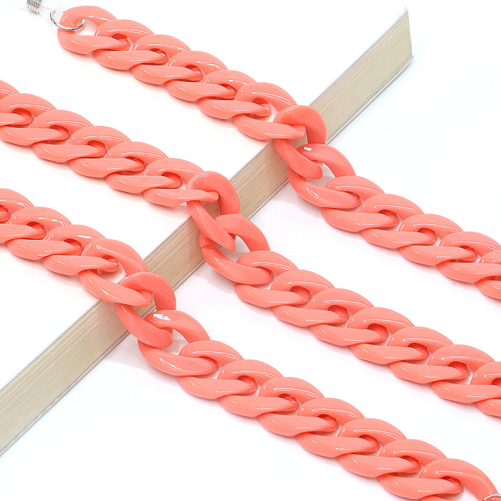 Vibrant Acrylic Eyewear Chain Bowlift