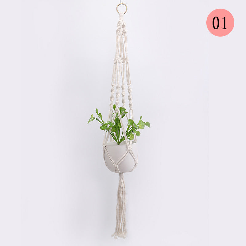 Hanging Macrame Plant Holder Bowlift