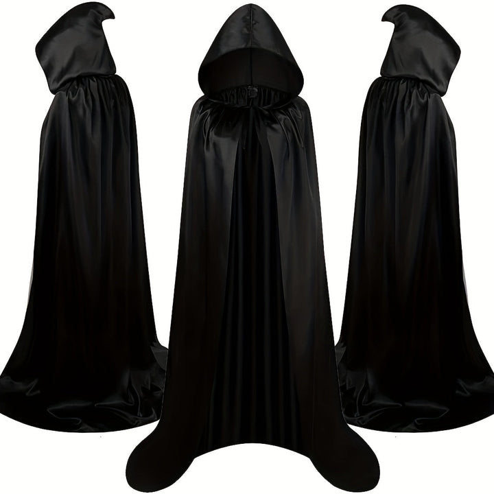 BowLift | Unisex Long Hooded Halloween Costume Cape | Elegant Vintage
