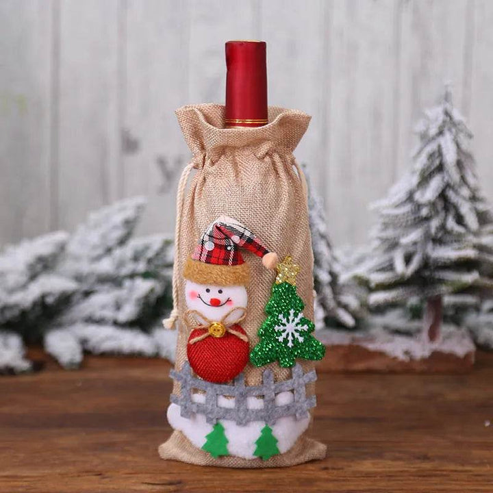 BowLift | Christmas Decorations Christmas Wine Bottle Socks