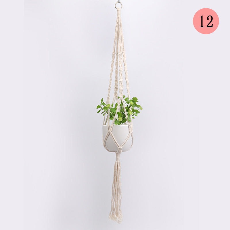 Hanging Macrame Plant Holder Bowlift