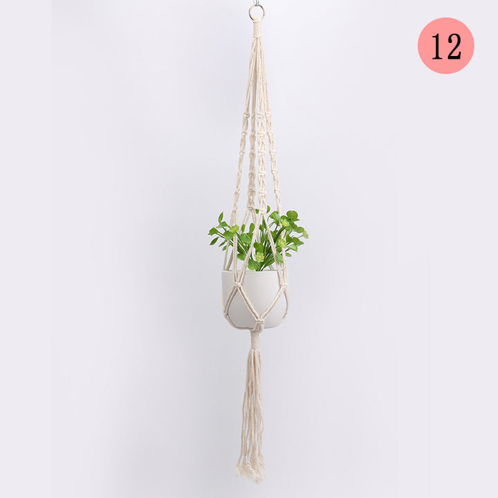 Hanging Macrame Plant Holder Bowlift
