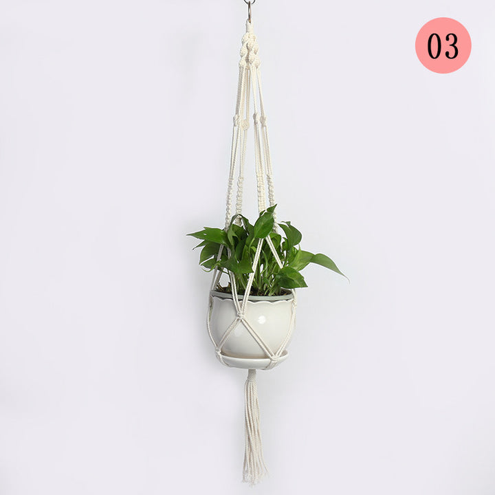 Hanging Macrame Plant Holder Bowlift