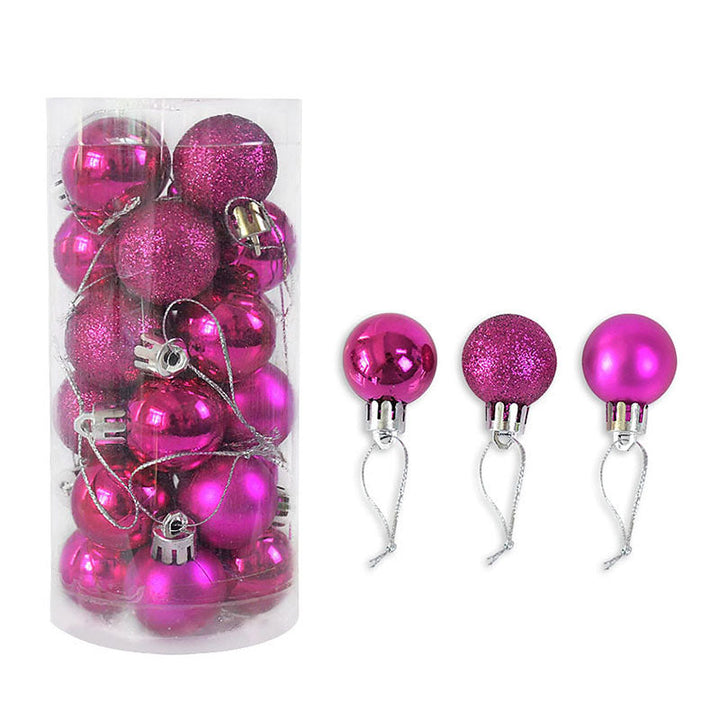 BowLift | 3CM24pcs Bright Matte Christmas Balls