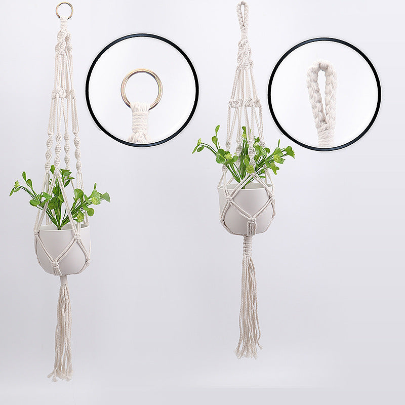 Hanging Macrame Plant Holder Bowlift