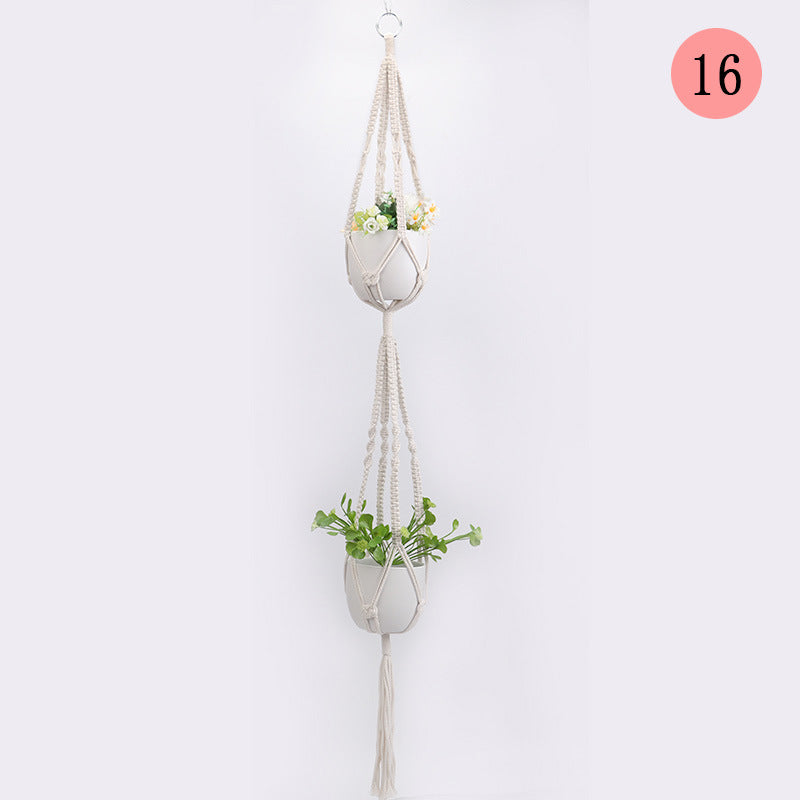 Hanging Macrame Plant Holder Bowlift