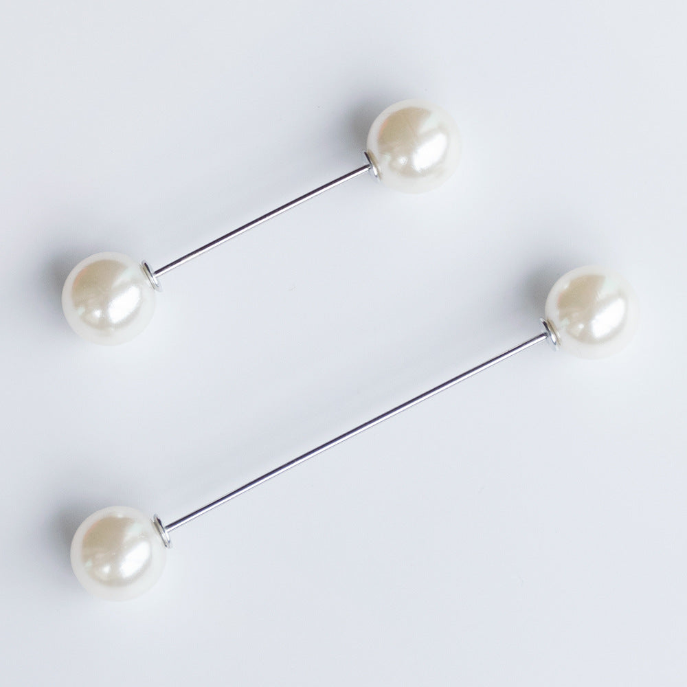 Modern Ball-Stud Brooch Set Bowlift