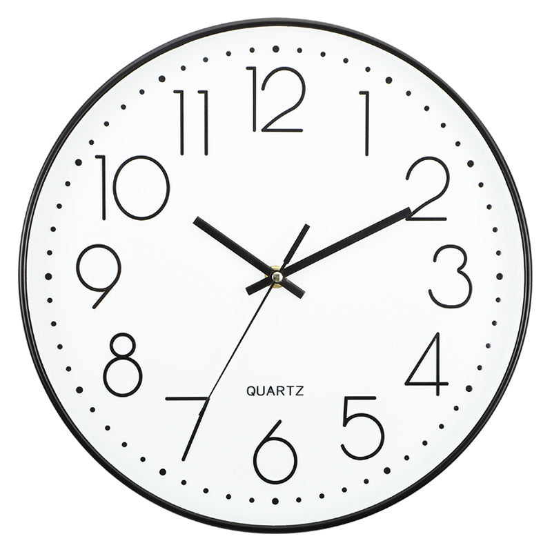 Wall clock in minimalist design Bowlift