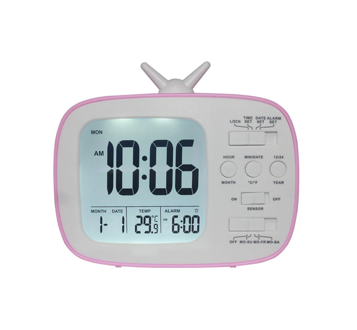 Digital Thermometer Alarm Clock Bowlift