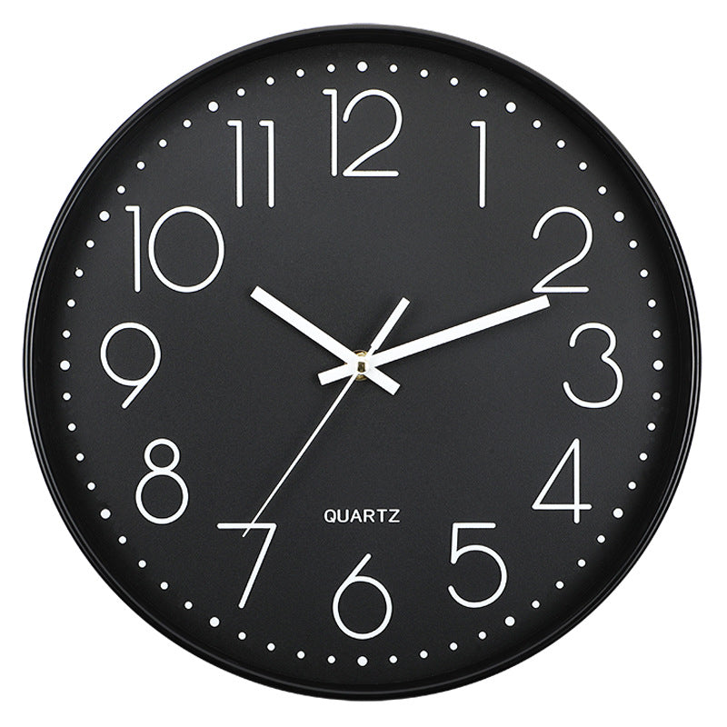 Wall clock in minimalist design Bowlift