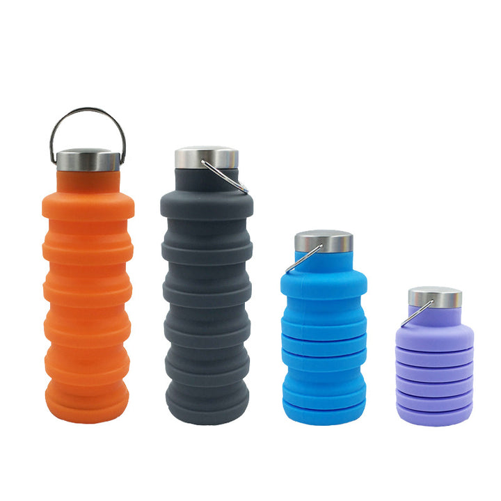 Ladies Foldable Silicone Water Bottle Bowlift