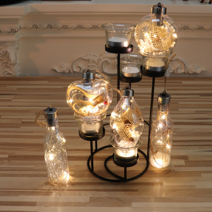 Decorative LED Bottle Lamp Bowlift