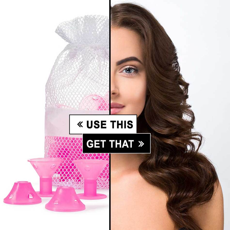 BowLift | Heat-free silicone hair straightener