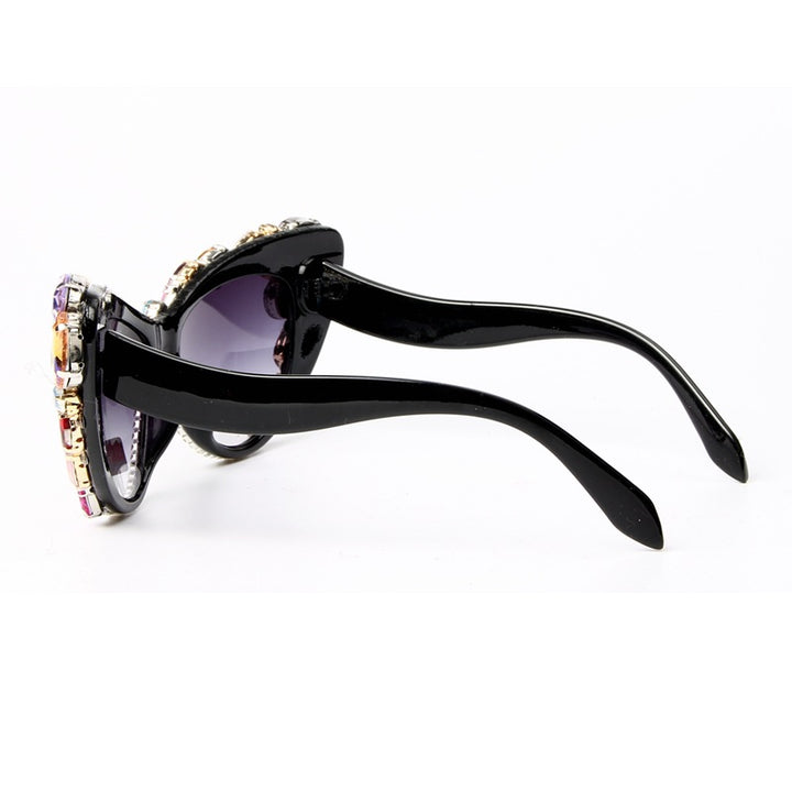 Women's designer sunglasses with sparkling crystal embellishments Bowlift
