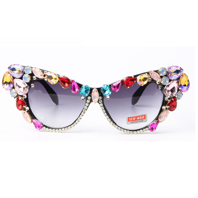 Women's designer sunglasses with sparkling crystal embellishments Bowlift