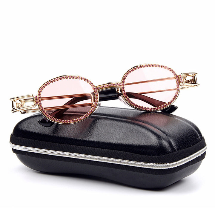Women's feminine designer sunglasses with extravagant frame Bowlift