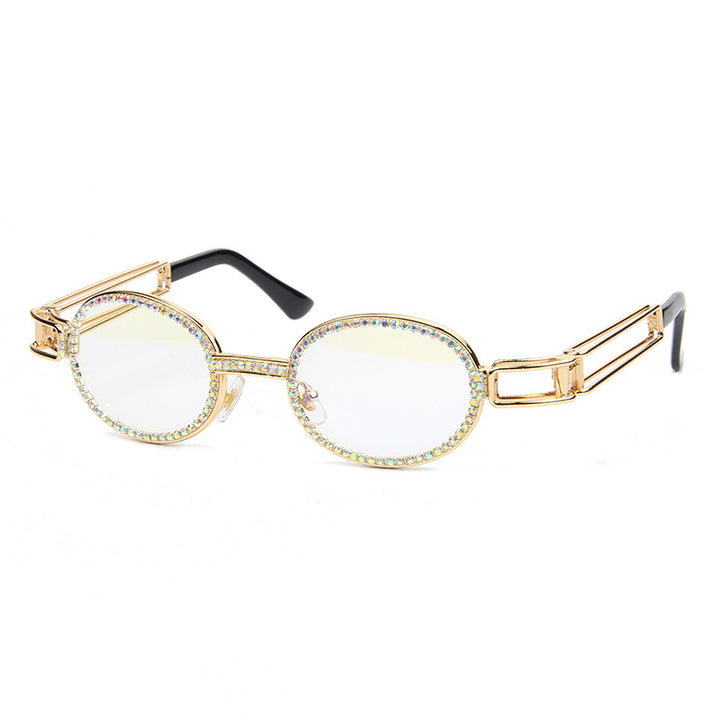 Women's feminine designer sunglasses with extravagant frame Bowlift