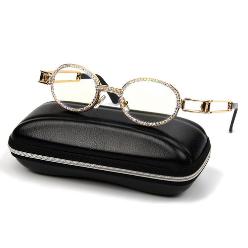 Women's feminine designer sunglasses with extravagant frame Bowlift
