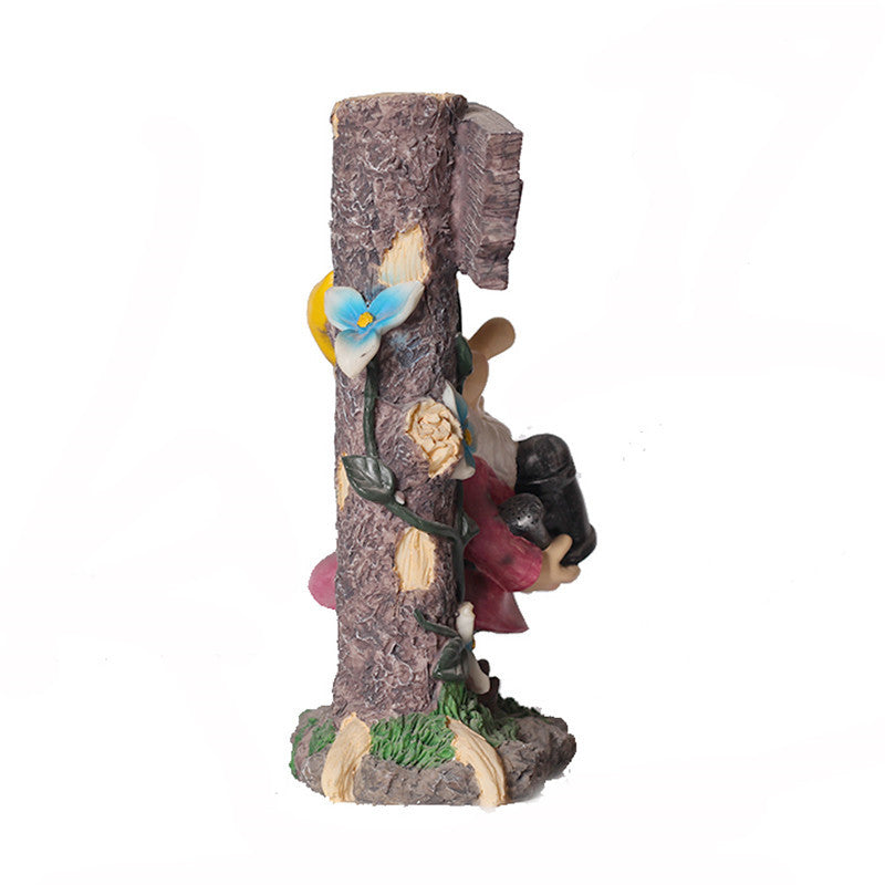 Welcome Garden Gnome Figurine Set