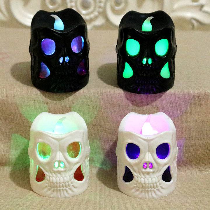 Decorative Skull Candle Bowlift