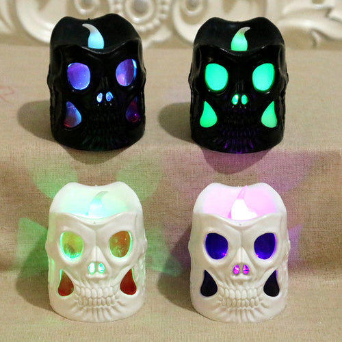 Decorative Skull Candle Bowlift