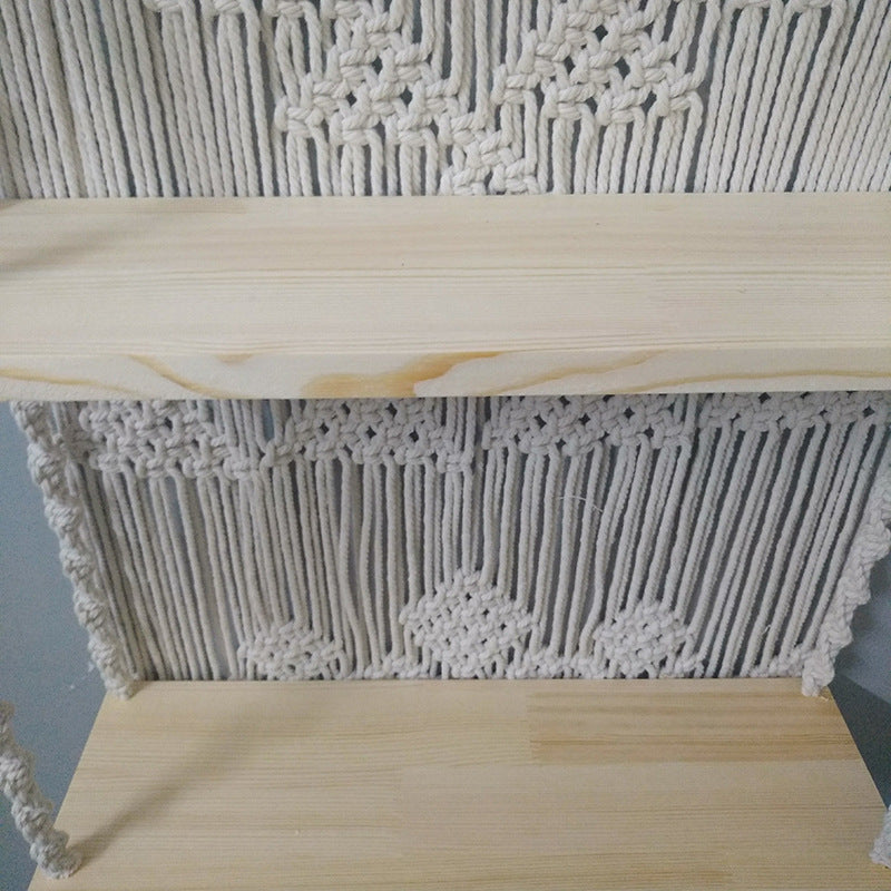 Macramé Wall Shelf Organizer Bowlift