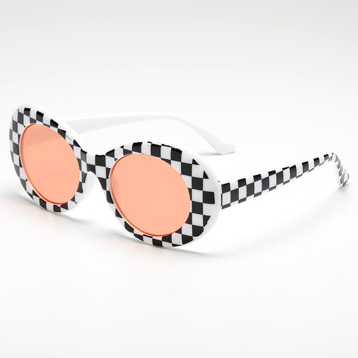 Ladies fashionable oval sunglasses Bowlift