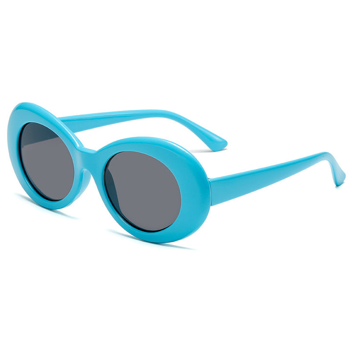Ladies fashionable oval sunglasses Bowlift