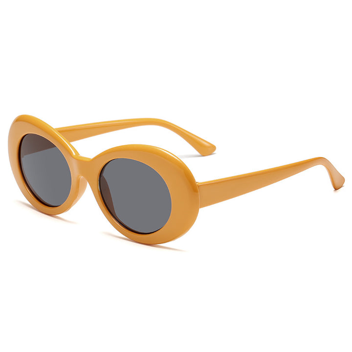 Ladies fashionable oval sunglasses Bowlift