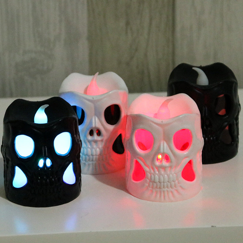 Decorative Skull Candle Bowlift